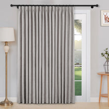 Cargar imagen en el visor de la galería, Cortinas de chenilla con pliegues pellizco OY12