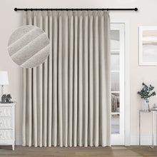 Lade das Bild in den Galerie-Viewer, 1041 Chenille-Vorhänge mit Faltenband