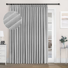 Lade das Bild in den Galerie-Viewer, 1041 Chenille-Vorhänge mit Faltenband