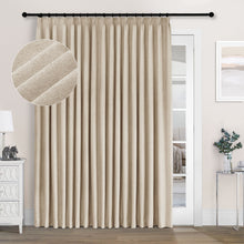 Lade das Bild in den Galerie-Viewer, 1041 Chenille-Vorhänge mit Faltenband