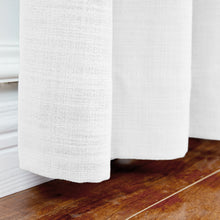 Load image into Gallery viewer, Macochico 52 W x 63 L Pinch Pleated Faux Linen Curtains Blackout Room Panel with for Bedroom, 1 Panel