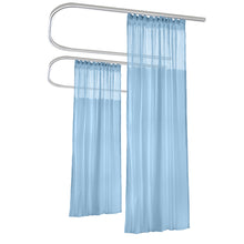 Load image into Gallery viewer, Macochico Medical Curtains Privacy Hospital Cubicle Curtain with Flat Hook Hanging for Hospital Medical Clinic SPA Lab Curtain Room Divider (1 Panel)