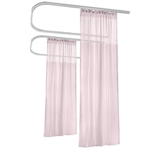 Load image into Gallery viewer, Macochico Medical Curtains Privacy Hospital Cubicle Curtain with Flat Hook Hanging for Hospital Medical Clinic SPA Lab Curtain Room Divider (1 Panel)