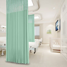 Load image into Gallery viewer, Macochico Medical Curtains Privacy Hospital Cubicle Curtain with Flat Hook Hanging for Hospital Medical Clinic SPA Lab Curtain Room Divider (1 Panel)