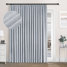 Lade das Bild in den Galerie-Viewer, 1041 Chenille-Vorhänge mit Faltenband
