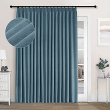 Lade das Bild in den Galerie-Viewer, 1041 Chenille-Vorhänge mit Faltenband
