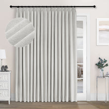 Lade das Bild in den Galerie-Viewer, 1041 Chenille-Vorhänge mit Faltenband
