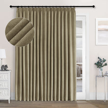 Lade das Bild in den Galerie-Viewer, 1041 Chenille-Vorhänge mit Faltenband
