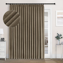 Lade das Bild in den Galerie-Viewer, 1041 Chenille-Vorhänge mit Faltenband
