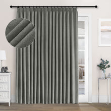 Lade das Bild in den Galerie-Viewer, 1041 Chenille-Vorhänge mit Faltenband
