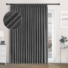 Lade das Bild in den Galerie-Viewer, 1041 Chenille-Vorhänge mit Faltenband
