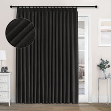 Lade das Bild in den Galerie-Viewer, 1041 Chenille-Vorhänge mit Faltenband
