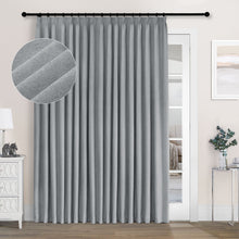 Lade das Bild in den Galerie-Viewer, 1041 Chenille-Vorhänge mit Faltenband
