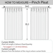 Lade das Bild in den Galerie-Viewer, Macochico 100% Blackout Chenille Curtains Pinch Pleated Drapes for Track Luxury Velvet Curtains for Living Room Bedroom Apricot Grey Thermal Blackout Curtains with Tieback and Hooks 52"Wx72"L 1 Panel
