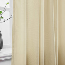 Lade das Bild in den Galerie-Viewer, Macochico Bean Medical Curtains Privacy Cubicle Curtain for Clinic SPA Lab Room Divider, Nickel Grommet 5ft W x 7ft T
