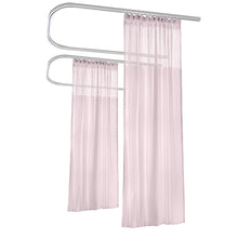 Load image into Gallery viewer, Macochico Medical Curtains Privacy Hospital Cubicle Curtain with Flat Hook Hanging for Hospital Medical Clinic SPA Lab Curtain Room Divider (1 Panel)
